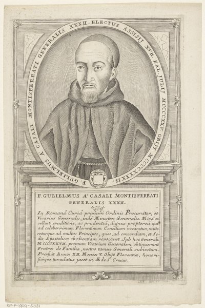 Guillermo Robazoglio da Casale by Antonio Luciani